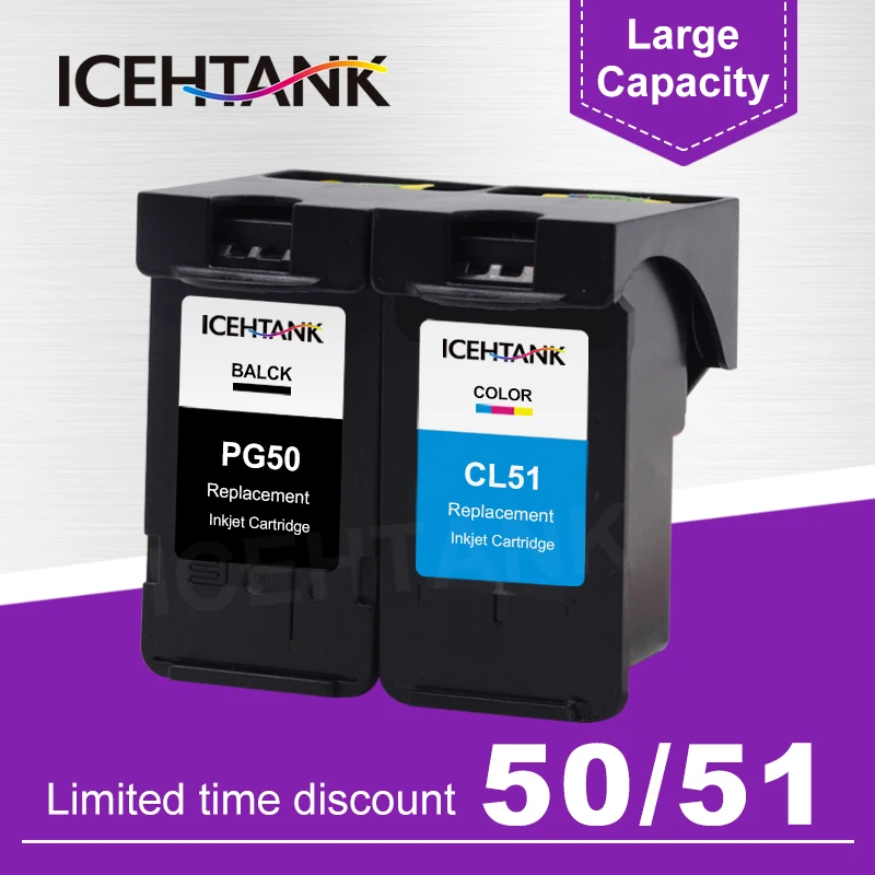 Картридж для принтера Canon PG 50 PG50 50XL CL51 PIXMA iP6210D iP6220D MP150 MP160 MP170 | Компьютеры и офис