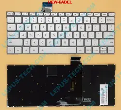 Для xiaomi 12,5 Клавиатура США клавиатура для xiaomi AIR 12,5 клавиатура с подсветкой Серебряный английский 9Z. ND6BV. 001 NSK-Y10BV 01