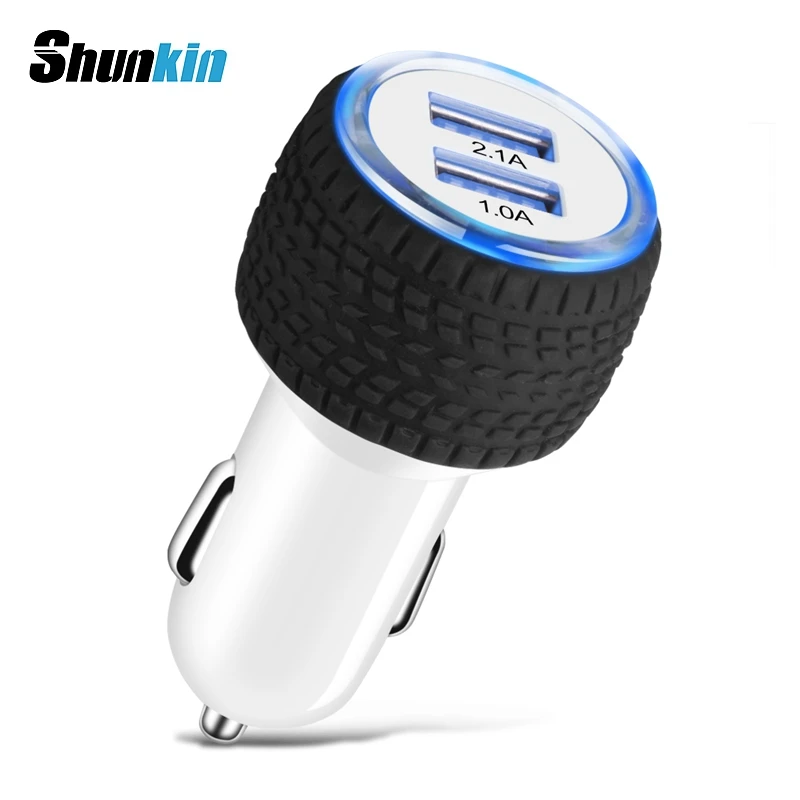 

2 USB Output Car Charger 2.4A max(Real) Fast Charge For Iphone 6s 6 plus SE for Samsung S6 S5 S4 Mobile Phone Tablet Car-Charger