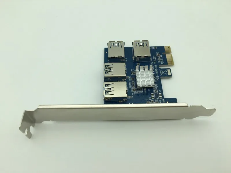 Карта расширения aad in card PCIe 1 4 PCI express 16X переходная карта E 1X к внешнему слота e