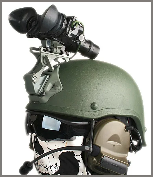 EMERSON Крепление на шлем тактическое ночное видение противоударный Шлем Rhino крепление на руку шлем аксессуары PVS-14 PVS-7 EM3283 TAN