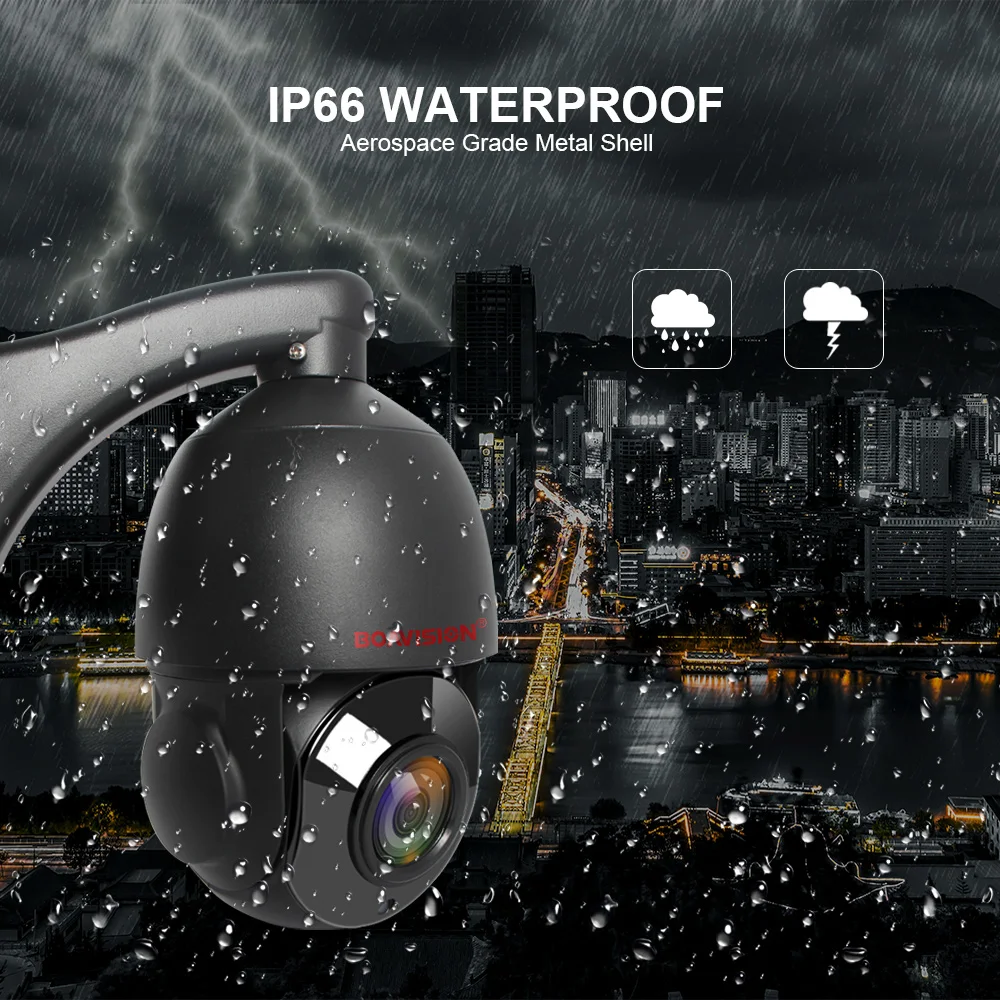 Мини PTZ IP камера наружная 2MP 1080P скорость купольная PTZ камера 30X зум водонепроницаемая IP66 4MP 5MP камера безопасности IR 50M IOS Android