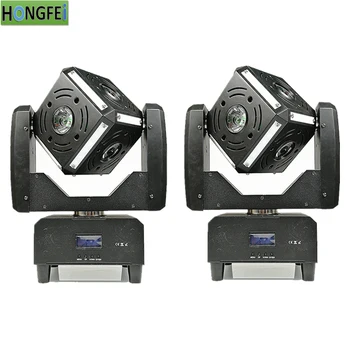 

2pcs/6X12W cube moving head light rgbw 4in1 led beam light dmx dj lights
