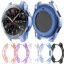Чехол из ТПУ для samsung Galaxy Watch 46 мм, прозрачный силиконовый защитный чехол, противоударный защитный чехол