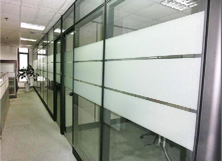 

Adhesive Free Static Cling Thickening Frosted Window Films ForBathroom Toilet and Office Glass Security 40cm x 400cm