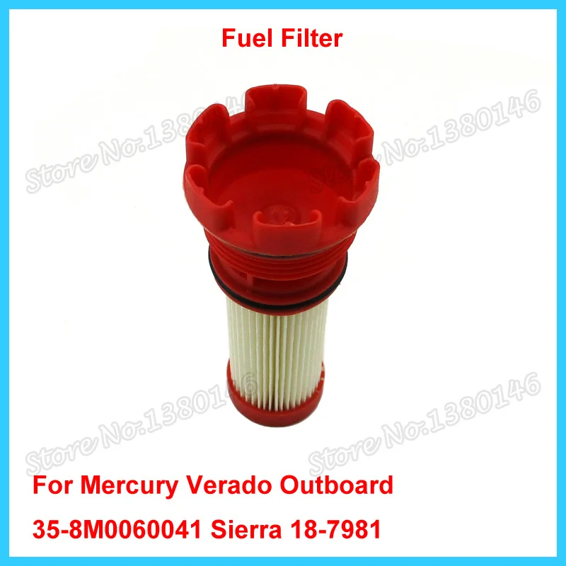

Fuel Filter For Mercury Optimax Outboard Verado Motor 35-8M0020349 & 35-884380T