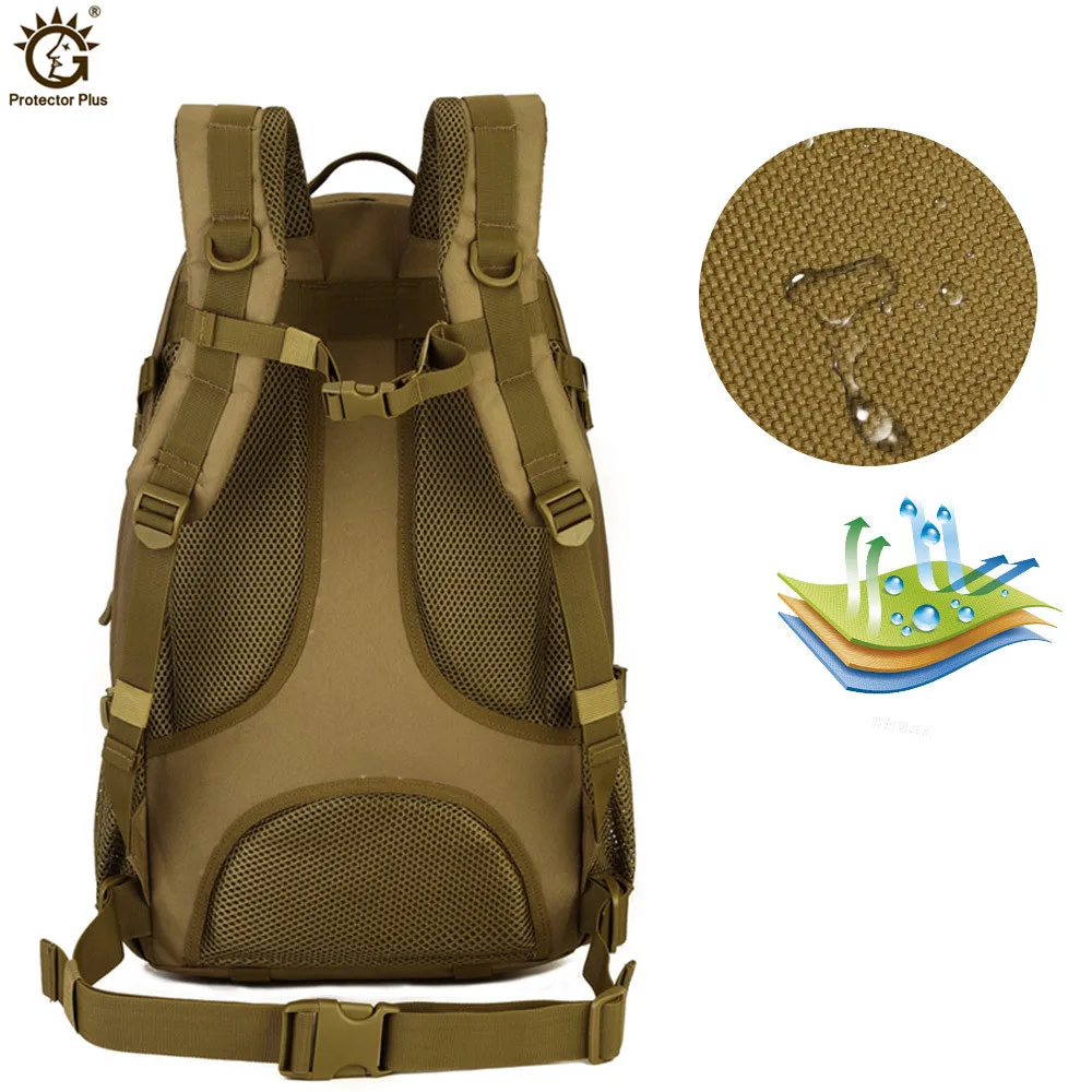 Waterproof Nylon Military Tactics Backpack 40L Large Capacity Men 15 Inch Laptop Rucksack Travel Hike Mochila Militar Tactica Waterproof Nylon Military Tactics Backpack 40L Large Capacity Men 15 Inch Laptop Rucksack Travel Hike Mochila Militar Tactica