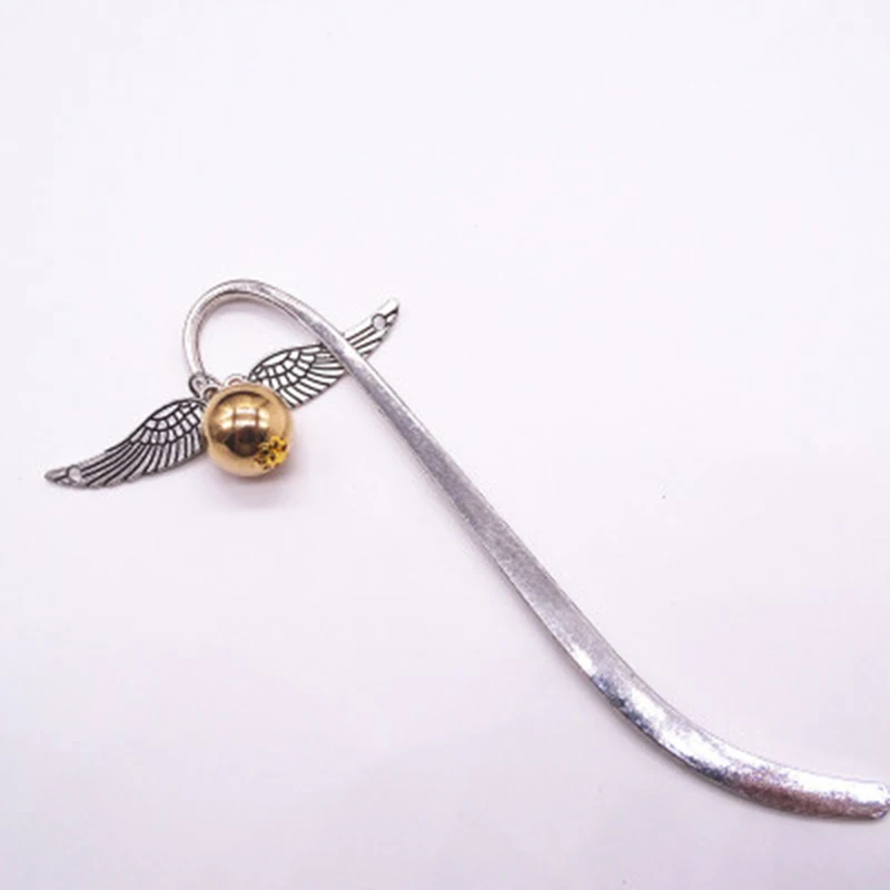 

1 Pcs Gold Best Gift for Reader Snitch Harry Bookmark Charm Bookmark - Harry Potter Bookmark Gift