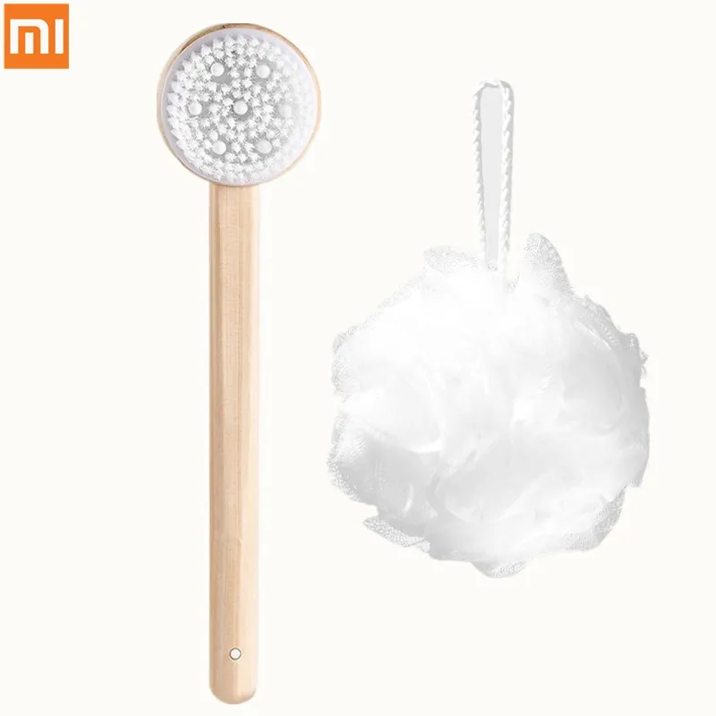 Xiaomi щетка для тела ванны/Двухсторонний Мяч ванны 2 в 1 силиконовые массажные
