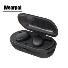 WearPai Wireless Bluetooth Earbuds Smallest Cordless Earphones and Storage Box with Charger Function for sport/portable/phone