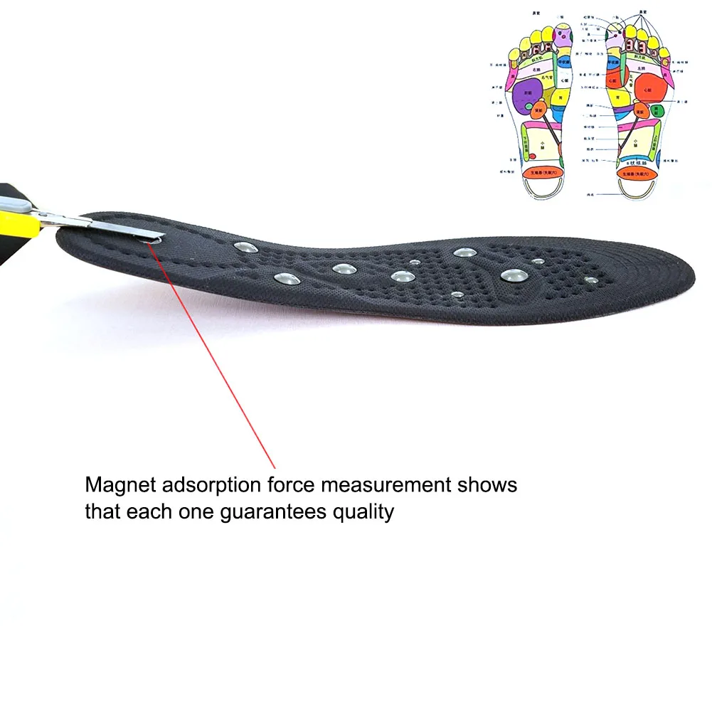 Магнитные массажные стельки терапевтические вставки стельки ноги облегчение боли подарок