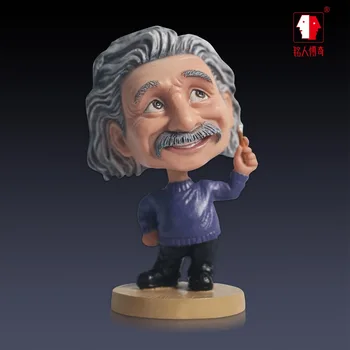 

3D Resin Einstein Status Funny Home Table Decor Famous Physical Scientist Sculpture For Laboratory Office Study Creative Gifts