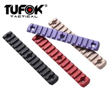 TuFok Keymod Picatinny Rail Adapter 13 слотов супернизкий профиль Keymod рельсовый профиль, Ультра тонкое Крепление Пикатинни
