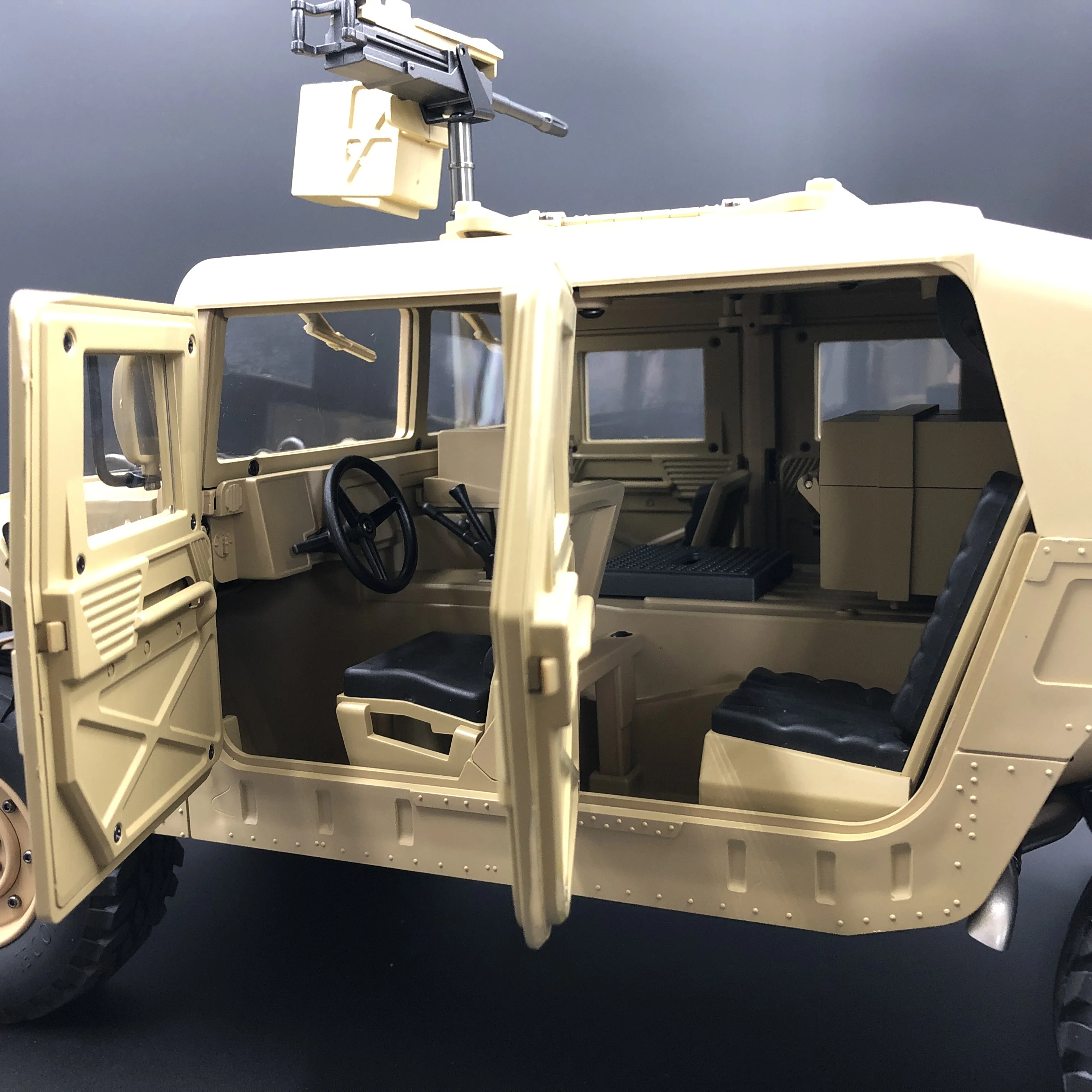 U. s.4X4MILITARY автомобиля M1025 Хаммер 1/10 rc металлический корпус внедорожный автомобиль