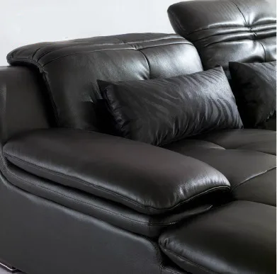 Leather Sofa Real First Layer Of Brown Sleeper Lounge Leather Sofa Real First Layer Of Brown Sleeper Lounge Furniture Home Modern Trendy Style Free Shipping To Russia In Living Room Sofas From