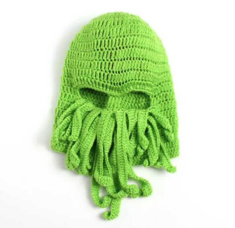 

Трикотажная шапка Tentacle Octopus Cthulhu, шапка, ветрозащитная Лыжная маска 2016, шапочки, шапка s