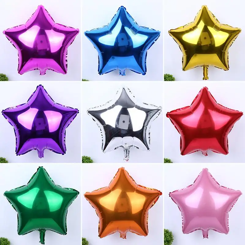 5 шт. фольгированные гелиевые шары 10/18 дюймов|party standups|party tieparty decorations and accessories |