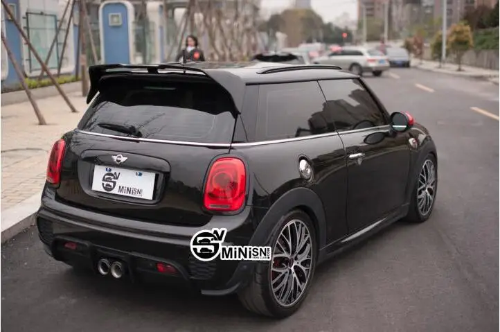 Углеродного волокна заднего крыла багажник спойлер для MINI Countryman R60 2011 2012 2013 быстро, EMS