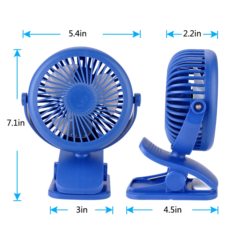 Многофункциональный зажим вентилятор мини перезаряжаемая детская коляска вентиляторы портативный воздушный охлаждающий Настольный usb-вентилятор с USB 18650 выходом батареи