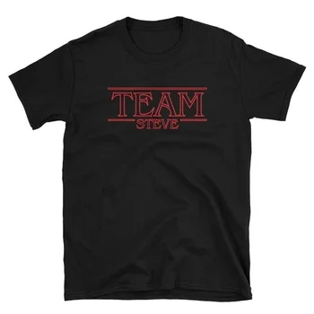 

fashionshow-JF Team Steve Stranger Things Letter Printed With Saying 2019 New Summer Fashion Casual Funny T-shirt