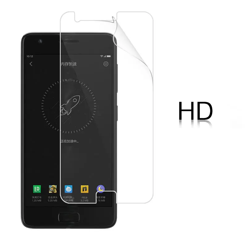 Антицарапина HD прозрачная глянцевая пленка для Lenovo ZUK Z2 5 в матовой пленке