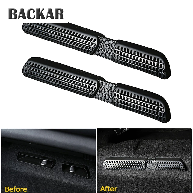 Backar 2 шт. для Volkswagen VW Tiguan Touran MK2 аксессуары 2016 2017 2018 защитный чехол на автомобильное
