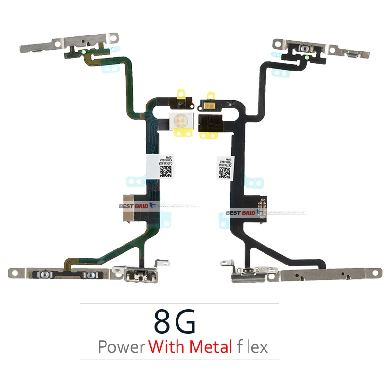 1 шт. Новинка для iPhone 8 8G Plus 4 7 5 переключатель питания ВКЛ./ВЫКЛ. Кнопка управления