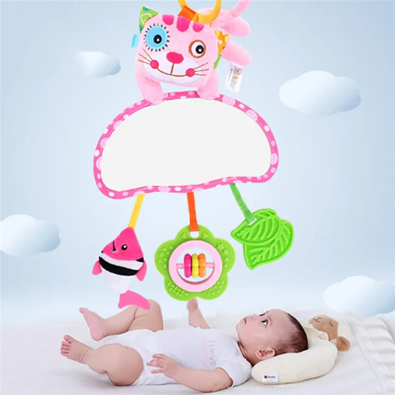 Детские Колокольчик, подвешиваемый над кроватью малышей переносные детские погремушки игрушечные лошадки дети искажающее зеркало кукла