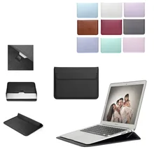 Leather Laptop Sleeve Bag Case For Apple Macbook Air,Pro,Retina,11,12,13,15 inch laptop Bag.Air13.3 Pro 13.3 15.4 A1932 A1466