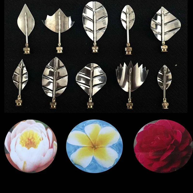 

11pcs/set 3D Jelly Flower Art Cake Tools Jelly Gelatin Pudding Nozzle Syringe Nozzle Cake Decorating Tools 1629