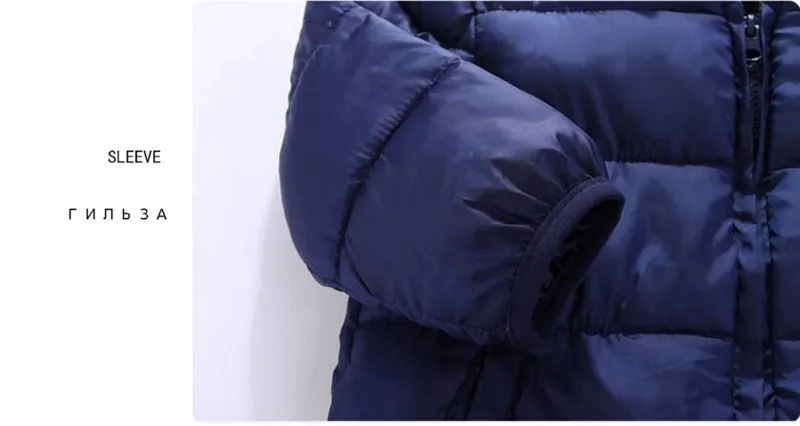 COOTELILI Fleece Winter Parkas Kids Jackets For Girls Boys Warm Thick Velvet Children's Coat Baby Outerwear Infant Overcoat (14)