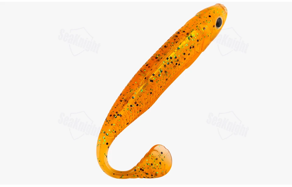 SeaKnight SL004 4PCS/Lot Soft Lure 6g 100mm 3.94in Soft Bait T Tail Simulation Fish Scales Fishing Lure 3D Eyes Fishing Tackle