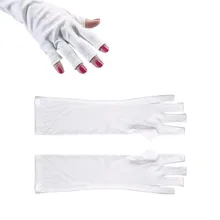 1 пара дизайн ногтей Маникюрные перчатки с защитой от УФ для УФ-светильник/лампа Radiatio защита рук леверт Прямая поставка Горячая Лучшее предложение для ногтей