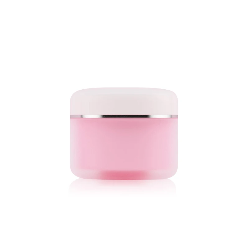 

30/100/150g 5/12pcs Portable Cosmetic Empty Jar Pot Eyeshadow Case Makeup Face Cream Container Box Cosmetic Bottles Pink