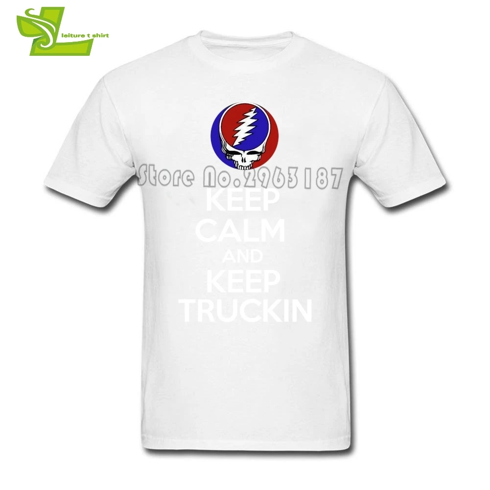 Grateful dead life пружинная и компания Мужская футболка Повседневная Свободная на заказ