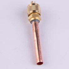 62 мм медный рефрижератор проверка охладитель клапана зарядка наперсток быстрый разъем холодильник морозильник кондиционер запчасти