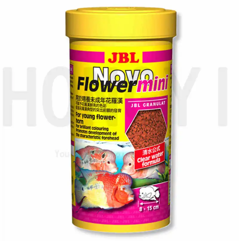 JBL Flower mini/maxi Young Rahan начала выращивать цихлиды гранулы корм для тропических рыб