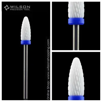 

Left Handed Person - Flame Bit - Medium(6100247) - White Ceramic Nail Drill Bit