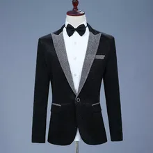 Мужские костюмы яркого шелка для выступлений певицы сценическая рубашка с длинными рукавами годовая одежда для выступлений, для отправки галстука-бабочки