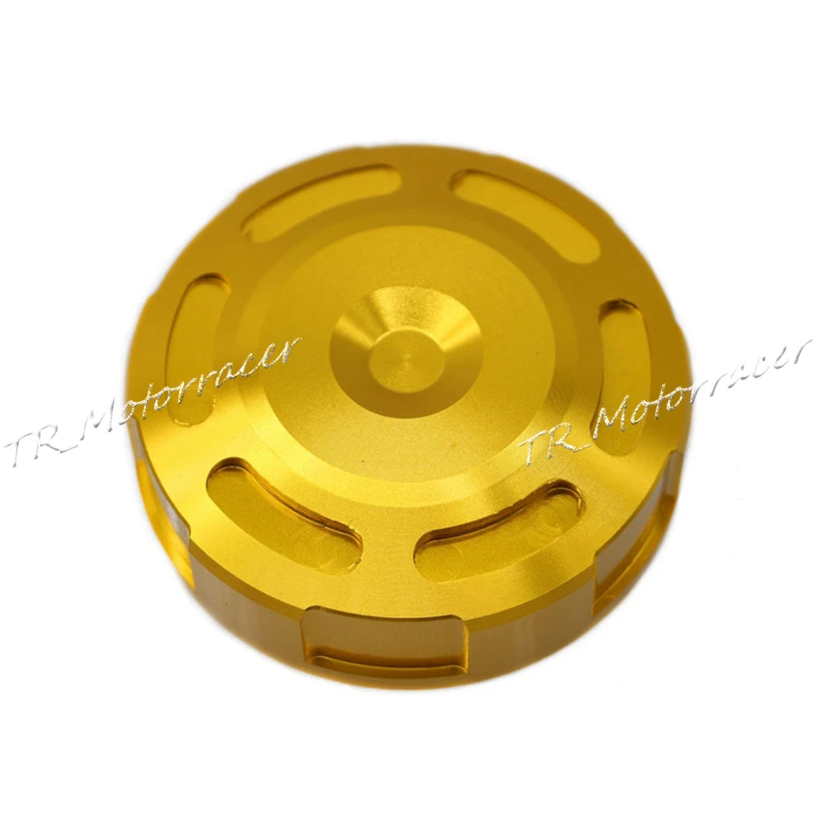 

Front Brake Master Cylinder Fluid Reservoir Cover Cap For Yamaha YZF R1 04-15 YZF R6 03-15 YZF-R1 YZF-R6 Gold Free Shipping