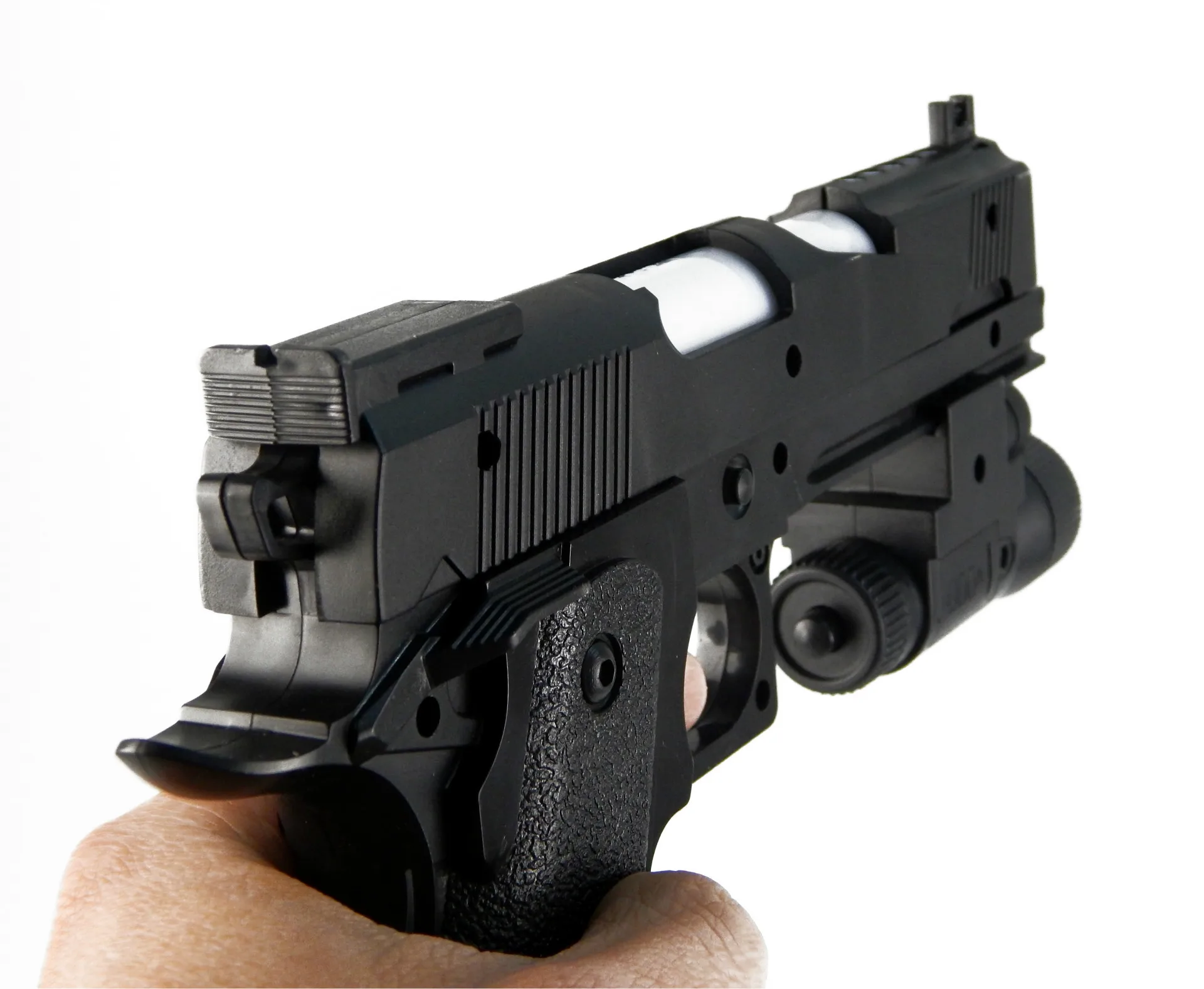 justice executive toy guns, electric gun Telescopic shock With infrared