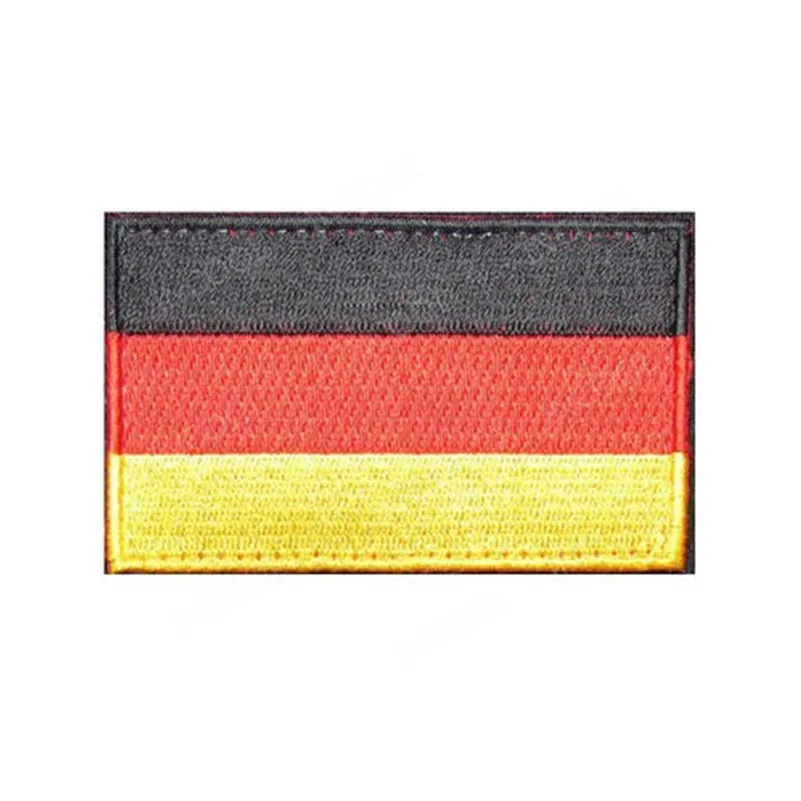 Немецкий y флаг вышивка патч Орел с герба Германии военный боевой патчи Тактический немецкий эмблема ткань для аппликации вышитые значки - Цвет: 6