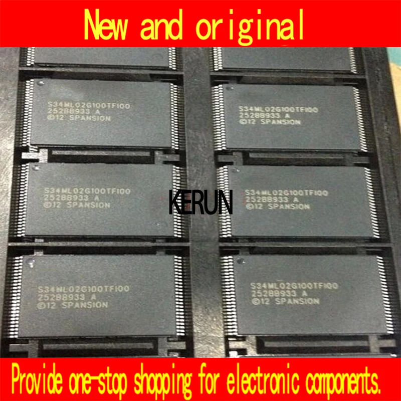 Оригинальный 5 шт./лот S34ML02G100TFI00 S34ML02G100 S34ML02G100TF TSOP48 Новый IC чип | Электроника