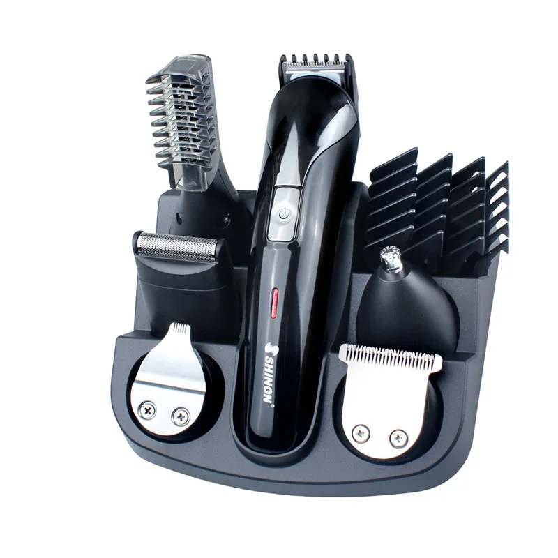 

Professional Digital Hair Trimmer Rechargeable Electric Hair Clipper Men's Cordless Haircut Adjustable Ceramic Blade