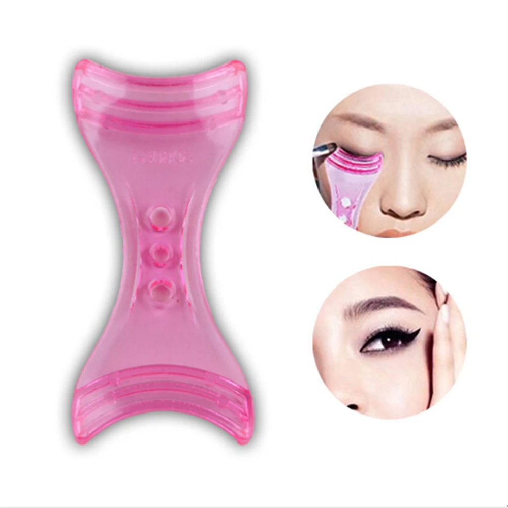 

Eyeliner Guide Three-in-one Eyelash Card Eyebrow Tool Aid eyebrow Card Pencil Template Shaper Assistant Easy Makeup Tool