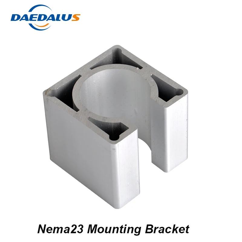 

1PCS Nema23 Bracket Aluminum Nema23 Stepper Motor Mounting Bracket With Srews For 57 Stepper Motor