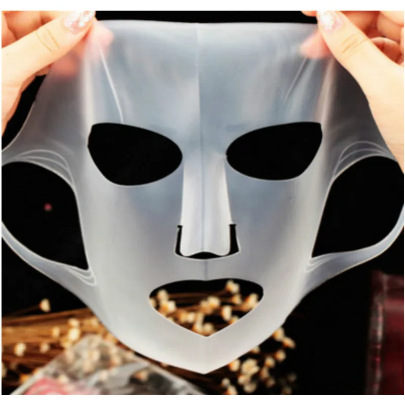 Creative Waterproof Silicone Protective Mask Cover 2 Pieces / Bags Lady