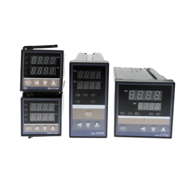 

REX-C100 PID intelligent temperature controller REX-C100-C400-C700 Thermostat SSR Relay output