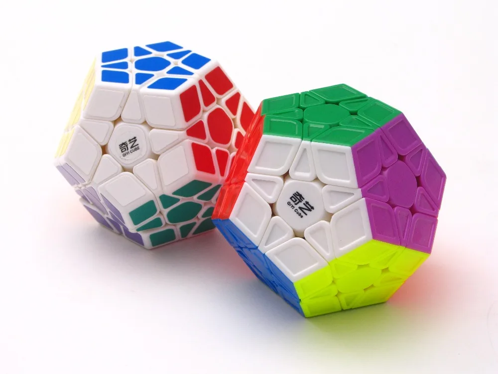 Новый Qiyi mofangge QiHeng S 3x3 Dodecahedron (скульптура) Stickerless красочный твист обучающий пазл развивающие игрушки Прямая поставка