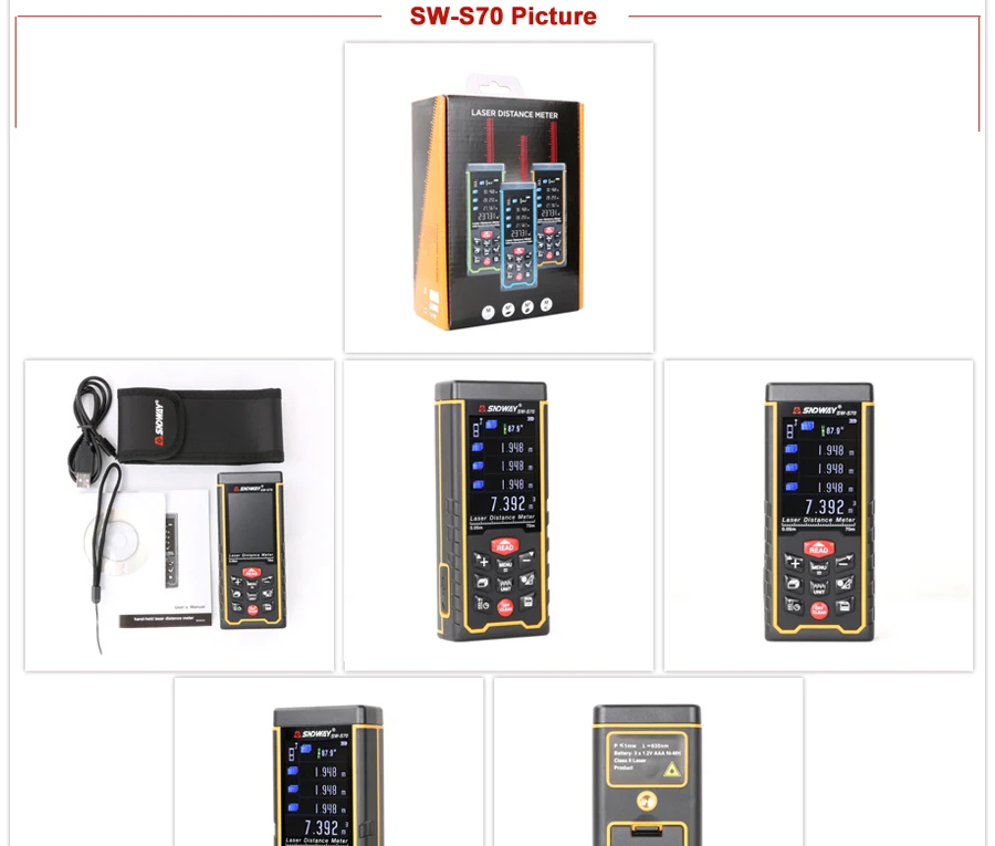 Color Screen Laser distance meter details (20)